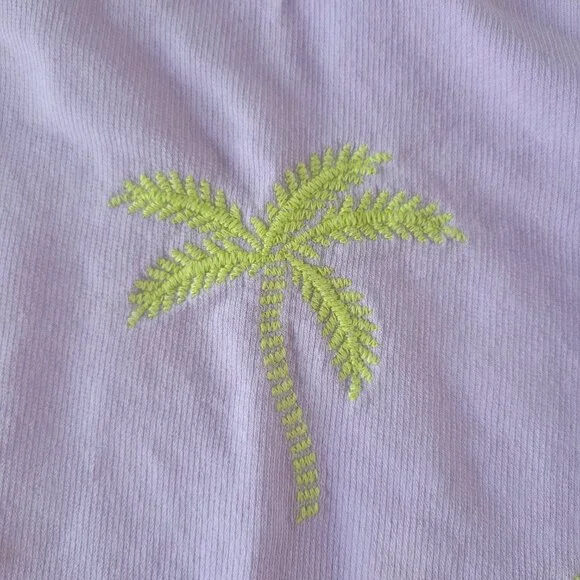 Lilly Pulitzer Aldean, sweatshirt with palm trees. - Picture 4 of 7